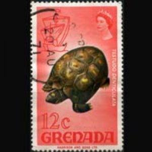 GRENADA 1968 - Scott# 301 Tortoise 12c Used