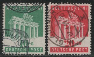 Germany AM Post Scott # B302 - B303, used