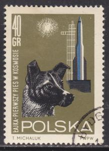 Poland 1293 Laika and Sputnik 2 1964