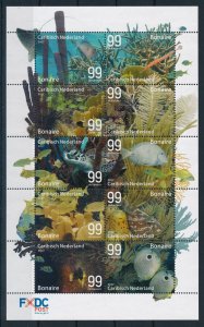 [112137] Caribbean Netherlands 2017 Bonaire Marine life Fish Coral reef MNH