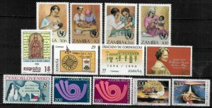 Worldwide Small Lot of MNH Stamps (004)