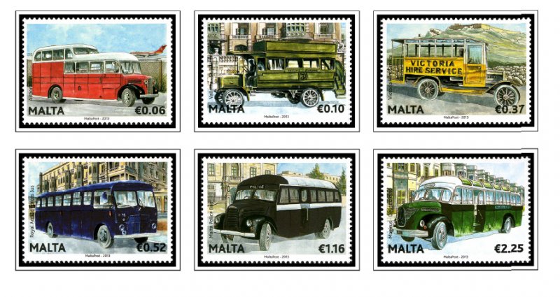 COLOR PRINTED MALTA 2011-2020 STAMP ALBUM PAGES (87 illustrated pages)