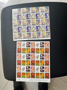 Easter Seals stamp sheet, 1997, 2000