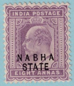 NABHA 34 MINT HINGED OG*  NO FAULTS VERY FINE! DVO