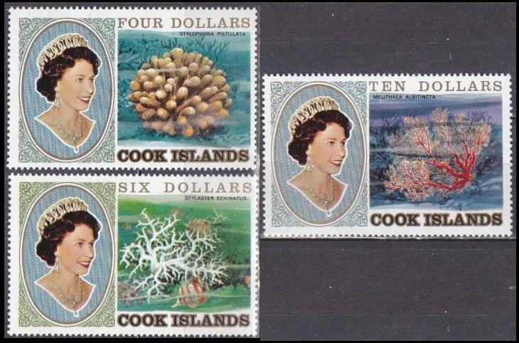 1982 Cook Islands 765-767 Corals 53,00 €