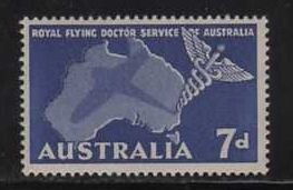 Australia MNH sc# 305 Map