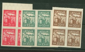 Latvia #49-51