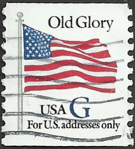 # 2890 USED G STAMP OLD GLORY