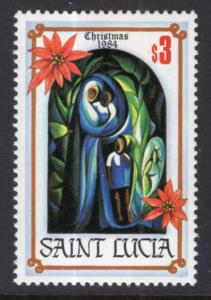 St Lucia 705 Christmas MNH VF