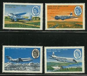 Rhodesia # 241-4, Mint Never Hinge   =