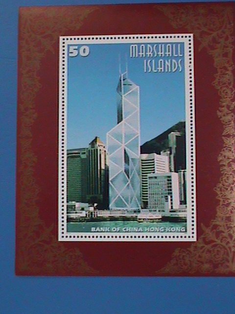 1997-SC# 639-MARSHALL ISLANDS STAMP: BANK OF CHINA -HONG KONG- MNH S/S SHEET