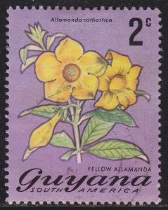 Guyana 134 Yellow Allamanda 1971