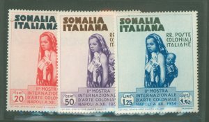 Somalia (Italian Somaliland) #166-7/169 Unused Multiple