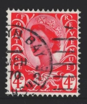 Wales and Monmouthshire Sc#10 Used