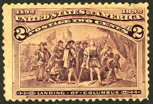 U.S. #231 MINT OG LH 