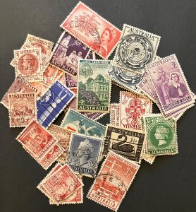 Australia Small collection 1950s used