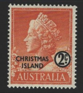 Christmas Island Sc#1 MH