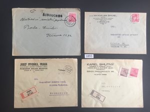 $1 World MNH Stamps (1893), Austria Germany Czech other covers, 1930s, C image