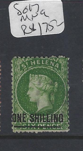 ST HELENA (P2912B) QV  1/-  SG 17  MNG