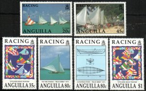 Anguilla Stamp 855-860  - Racing Yachts