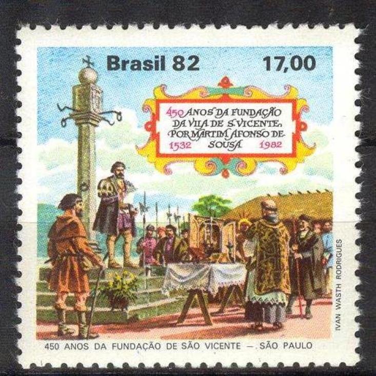 Brazil 1982 Military 450 Years of Founding of St. Vincent MNH