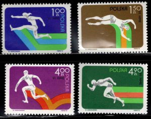 Poland Scott 2083-2086 MNH** sports set