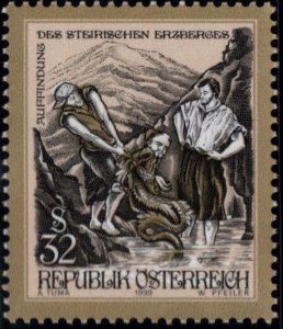 Austria Scott 1802 MNH** 1999 stamp