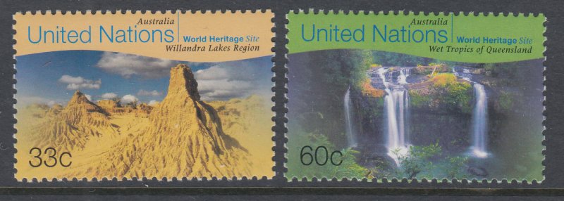 UN New York 754-755 MNH VF