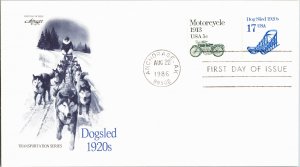 United States, Alaska, United States First Day Cover, Sports, Dogs