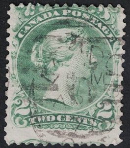 Canada SC# 24 Used - Shifted To Top - No Hidden Faults - S17728