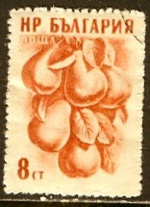 Bulgaria 1957; Scott # 965; Used CTO Single Stamp