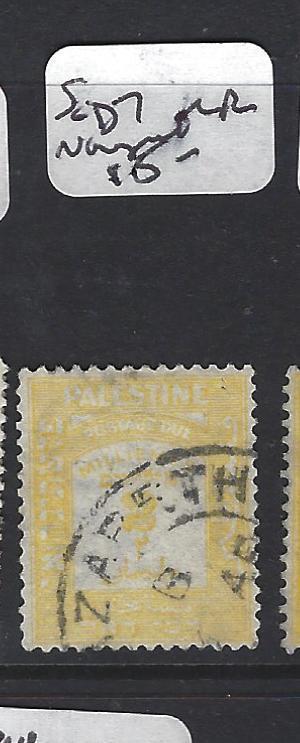 PALESTINE   (P2405B)  POSTAGE DUE SG   D7  NAZARETH       VFU