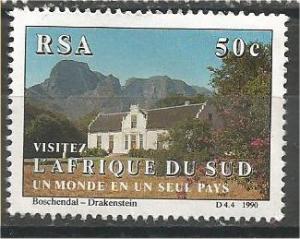 SOUTH AFRICA, 1990, used 50c, Tourism, Scott 796