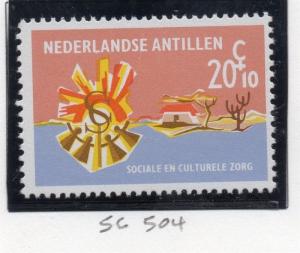 Dutch Antillen 1968 Early Issue Fine Mint Hinged 20c. 167758