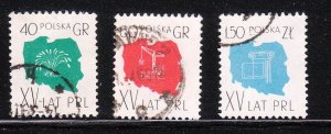 Poland 856-858 - used
