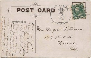 United States Alabama Delchamps 1910 4a-bar  1899-1918  PC  Envelope.