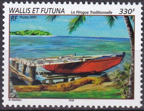 Wallis & Futuna #599  MNH CV $7.00  (Z7878)