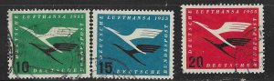 Germany #C62-C64    (U ) CV$11.80