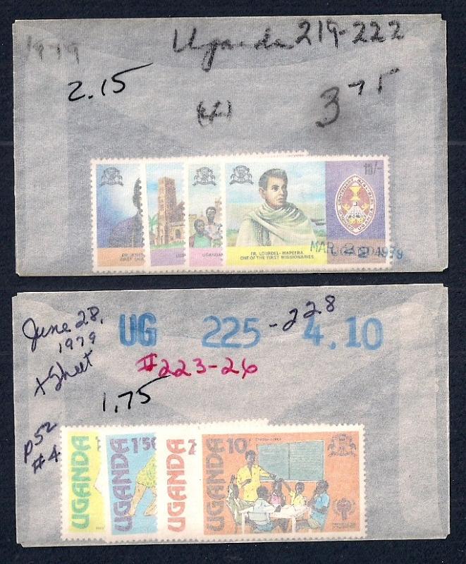 UGANDA (35) All Diff Complete Sets ALL Mint Never Hinged