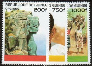 Guinea  Scott 1337-1339  MNH