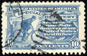 US Stamps # E9 Special Delivery Used Superb
