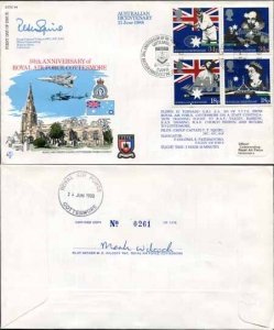 RFDC64b Australian Bicentenary Signed by Grp Capt. P.T. Squire (G)