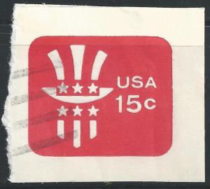 US #U581 15c Uncle Sam