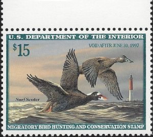 US Scott #RW63 MNH OG XF US Federal Duck Stamp