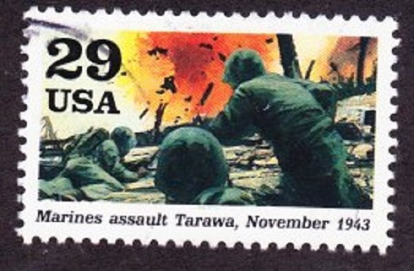 2765j WWII - Tarawa Used Single