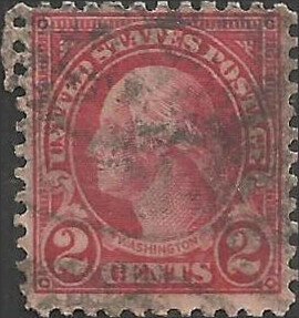 # 554 Used Carmine George Washington