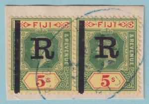 FIJI - REVENUES ON PIECE - NO FAULTS EXTRA FINE! - HCU