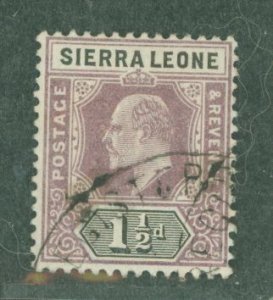 Sierra Leone #79 Used Single