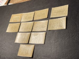 ROMANIA # 176-185--MINT/HINGED---COMPLETE SET---1906