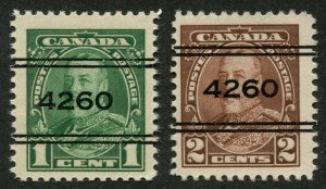 Canada Precancel ST. THOMAS 2-217, 2-218